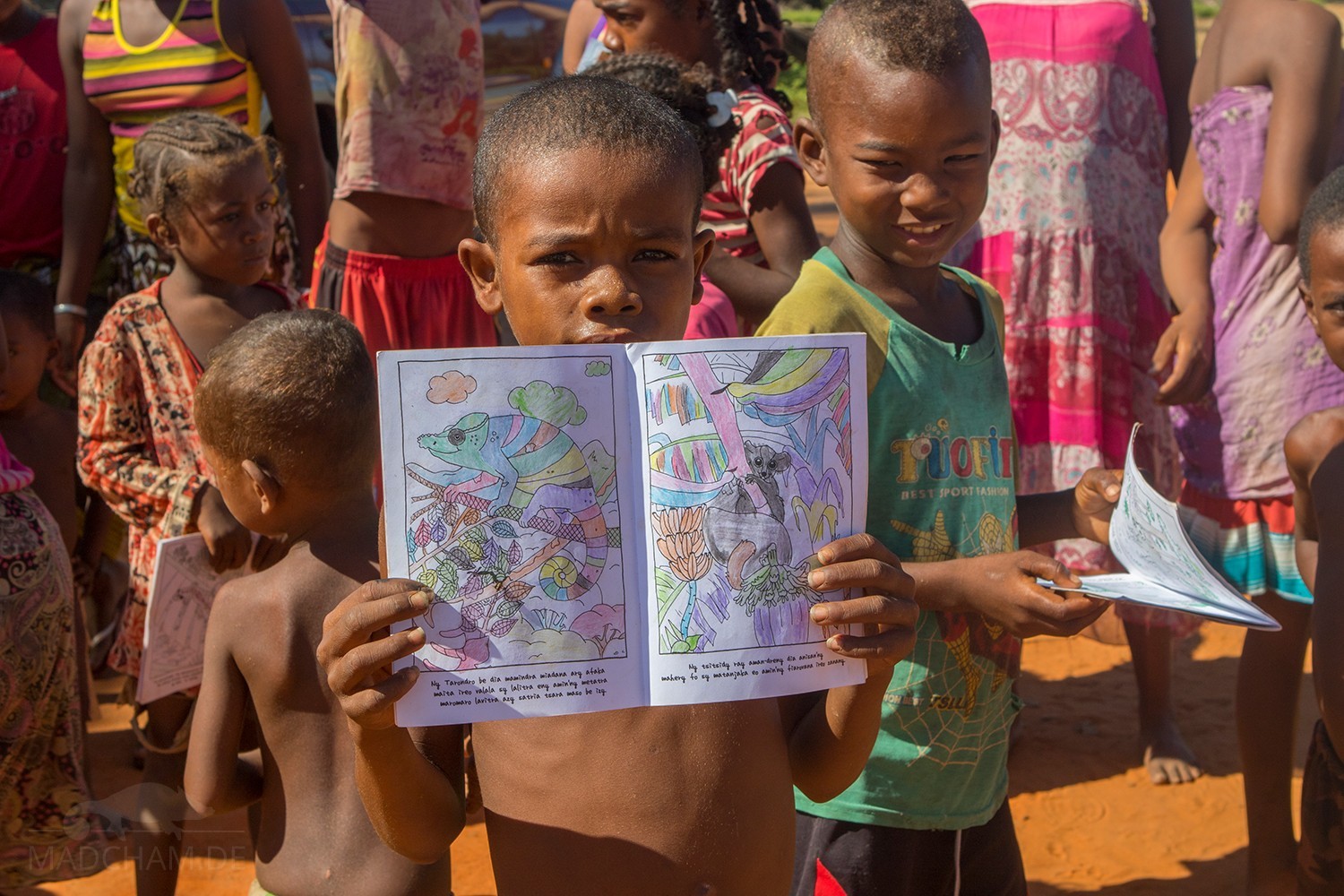 Malbücher für Madagaskar
